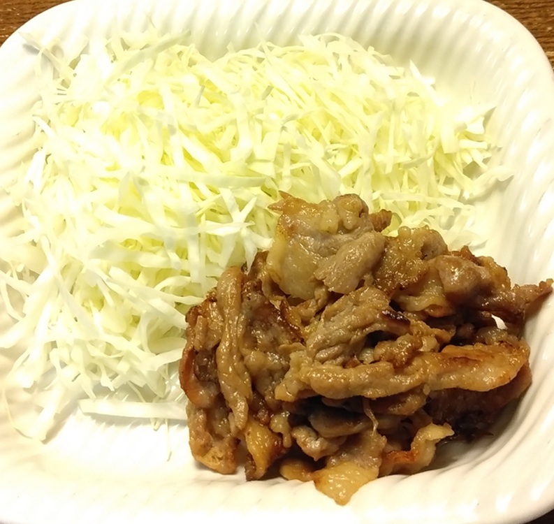 豚のしょうが焼き